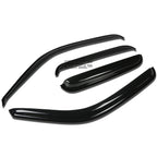 Set of 2 Smoke Window Visors for Chevy GMC (1999–2006)