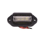 6 LED License Plate Light for Cars Trucks Trailers RVs Boats 12V 24V