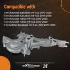 Coolant Water Pump for GMC Sierra 1500 (2014–2018) V8-5.3L L83 12681258 12671394