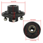 2X Trailer Idler Hub Kits for 3500 lbs Axle (5 on 4.5")