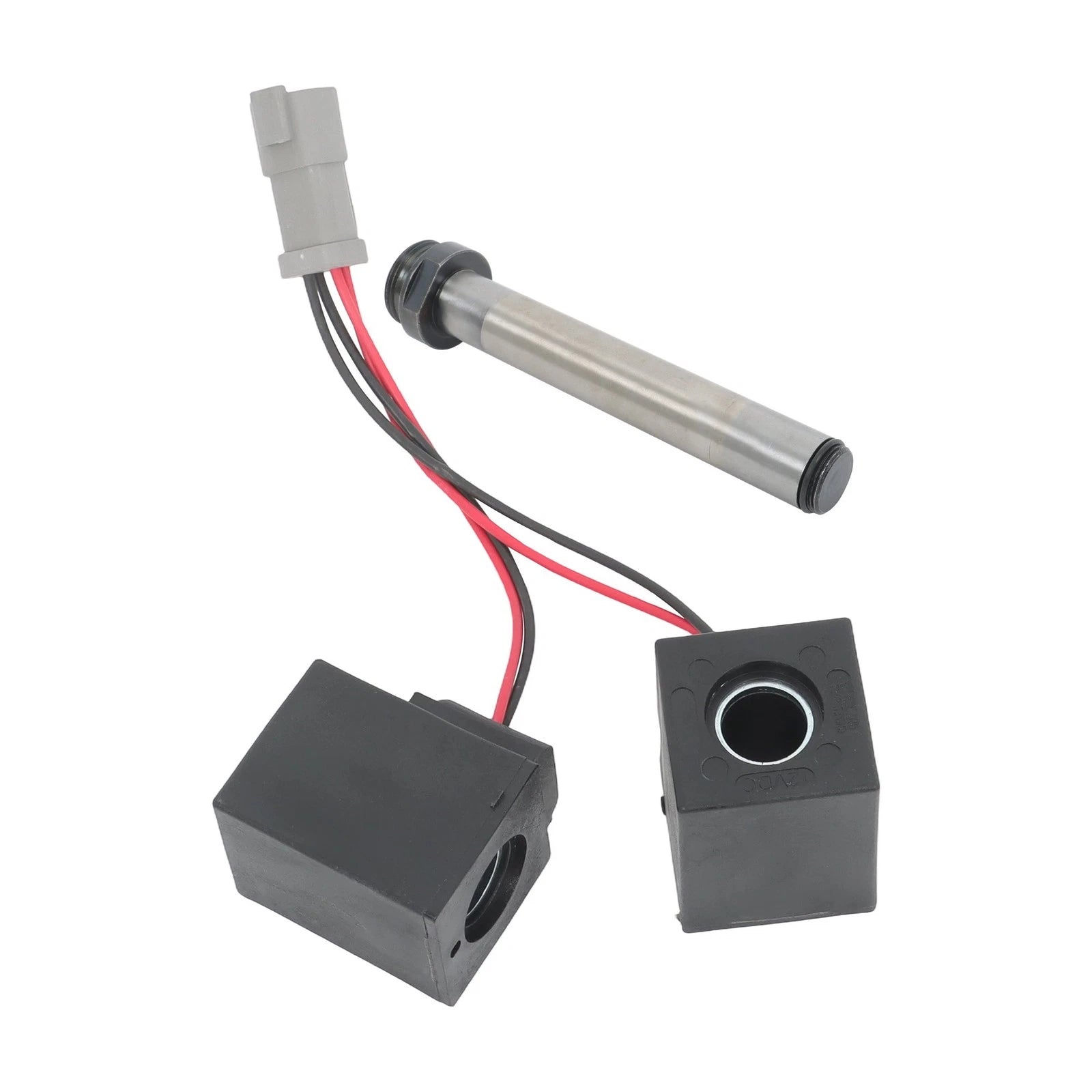 Set of 1 Solenoid Pipe with Connector for Komatsu WB140 WB150