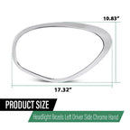 Headlight Trim Bezel for Mini Cooper Countryman (2011–2016) Left Side