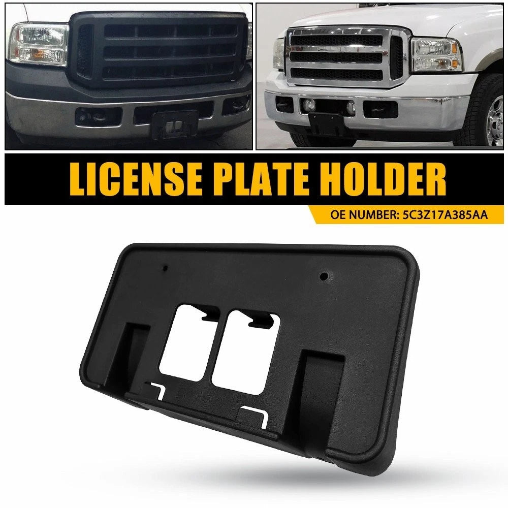 Front License Plate Tag Frame Bracket for Ford Super Duty Excursion (2005–2007)