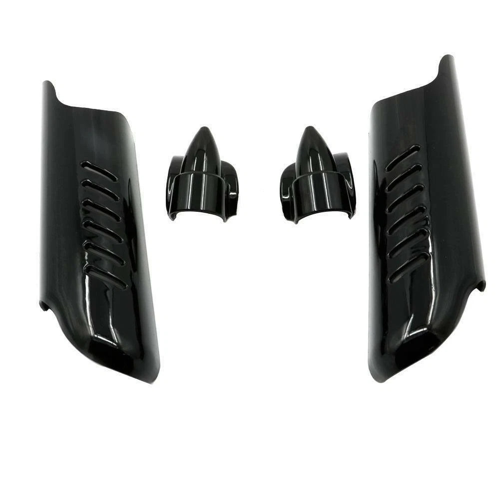 Pair Lower Fork Leg Cover Deflectors for Harley Road Glide FLHT (2015–2023)