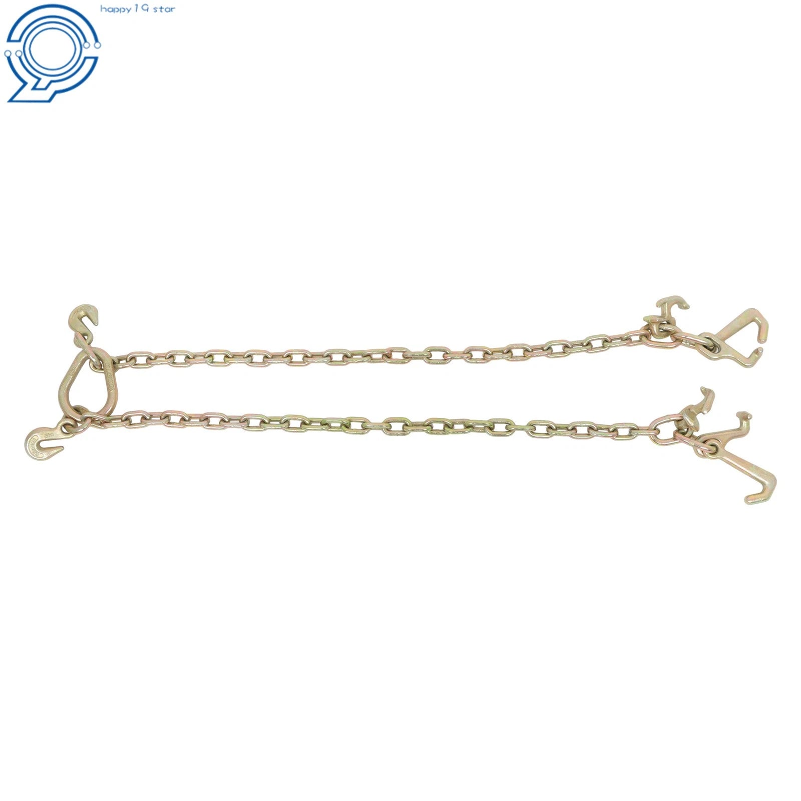 36'' Chain V Bridle with RJT Hook for Tow Truck Trailer Hitches (5400 lbs)