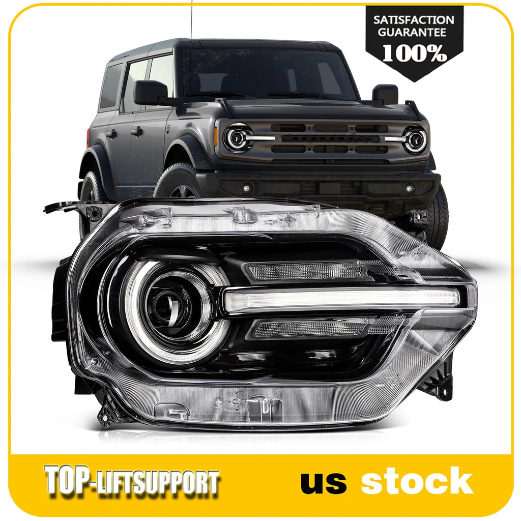 Right Side Headlight with LED for Ford Bronco Sport (2021–2025)