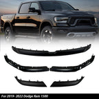 Black Upper Grille Trim Molding for Dodge Ram 1500 (2019-2021)