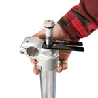 Aluminum Fork Damper Cartridge Rod Holding Tool for 13.3mm & 14.3mm (N/A)