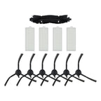 Complete Set of Spare Main Roller Side Brush Filter for Botslab S8 Plus
