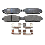 DuraGo Rear Rotors & TRW Pro Metallic Disc Brake Pads Kit for 9-7X Envoy (2005–2009)