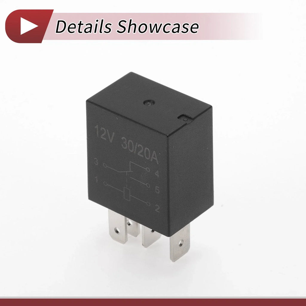 4 Pins Multi-Purpose Relay for Mercedes-Benz, Audi, VW, Volvo 12V 80A