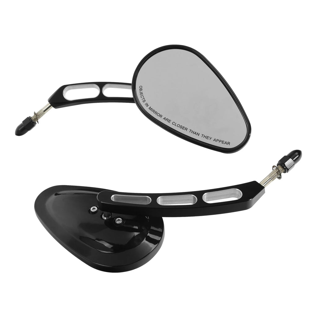 8mm Rear-View Mirrors for Harley Sportster Softail Electra Road Glide