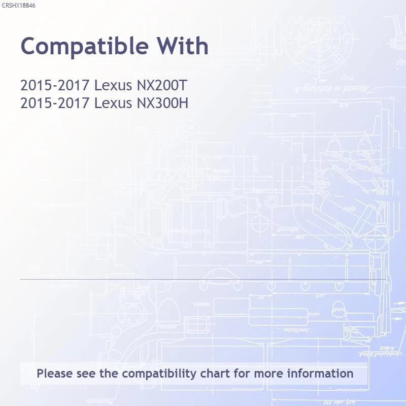 Replacement Front Passenger Side Fender Liner for 2015-2017 Lexus NX200T