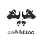 Sissy Bar Luggage Rack Detachable Locking Latch Nut Kit for Harley Touring