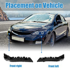 Set of 2 Front Bumper Brackets NO.71198-TEA-T01 for Honda Civic (2017–2021)