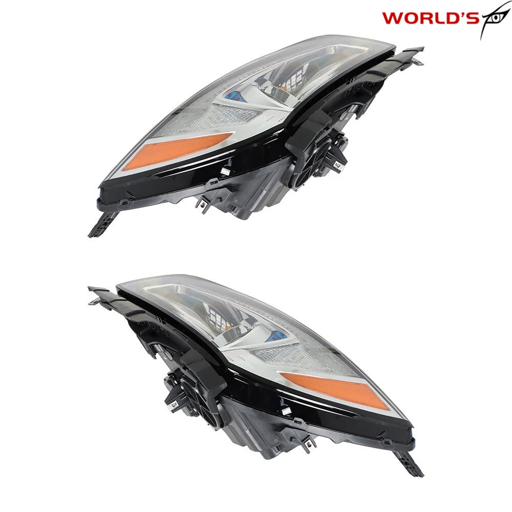 Set of 2 Projector Halogen Headlights with LED DRL for Buick LaCrosse (2014–2016)