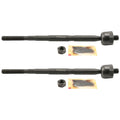 2X Front Inner Steering Tie Rod End Kit for Chevrolet Equinox GMC Terrain (2005–2019)