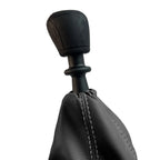 Leather Manual Shift Boot for Chevrolet Sonic (2012–2016) Gray Stitch