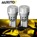 2X W5W 175 2825 168 194 Super Bright LED Front Side Marker Light Bulbs Amber for