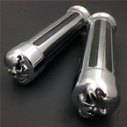Hand Grips 7/8" Handlebar for Harley XL 883 Hugger Sportster (1991–2023) Chrome