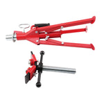 Adjustable Pipe Jack Stand for Various Vehicles (24-42in, 2500lbs Capacity)