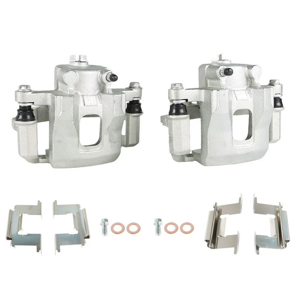 2X Front Brake Calipers with Bracket for Nissan Pickup (1986–2004)