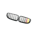 Dual Line Tri-Color Front Grille for BMW 3 Series E92 E93 (2010–2014)