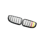 Dual Line Tri-Color Front Grille for BMW 3 Series E92 E93 (2010–2014)