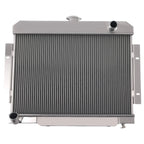 3 Row Aluminum Radiator for Jeep CJ7 Scrambler L6 4.2L 5.0L (1976–1986) DPI583