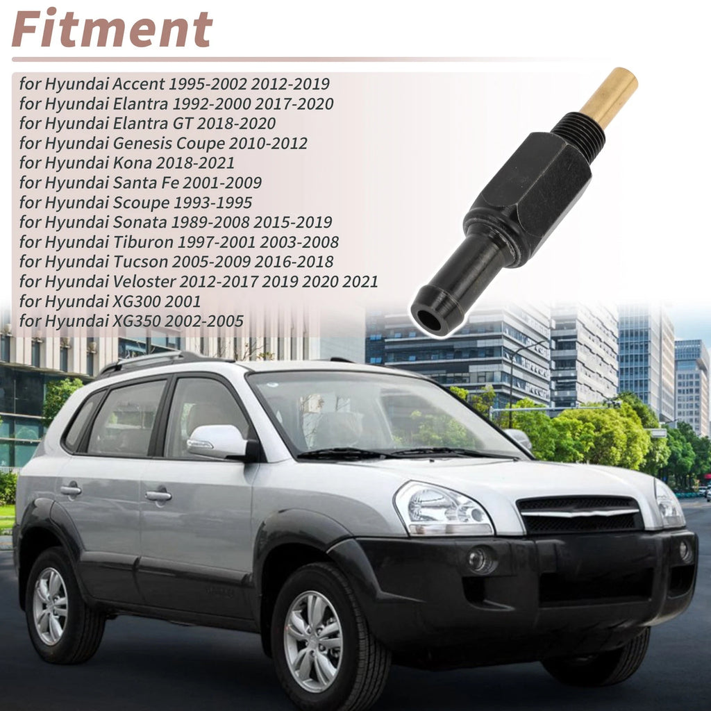 PCV Valve for Hyundai Accent (1995–2002) 2674032800 Plastic Metal Black