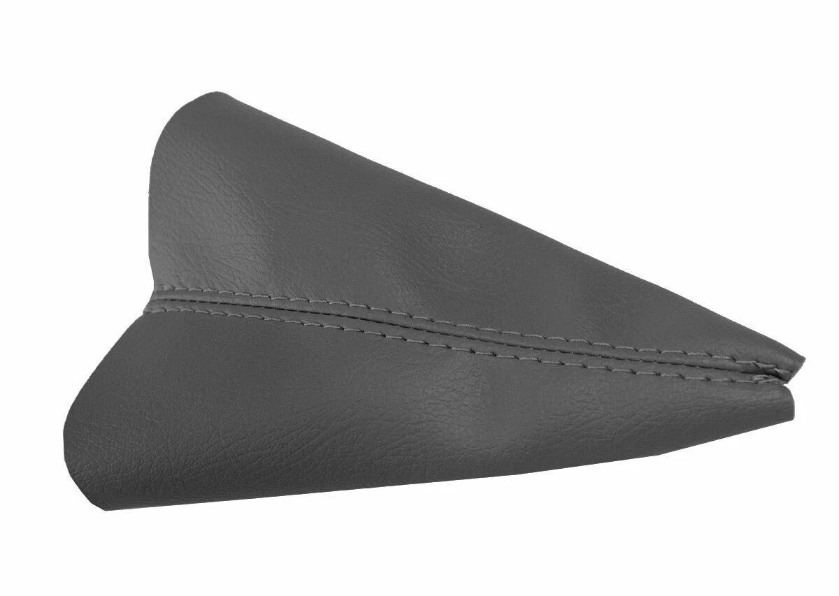 Leather Manual Shift Boot Cover for Volvo C30 C70 S40 (2004–2013) Gray