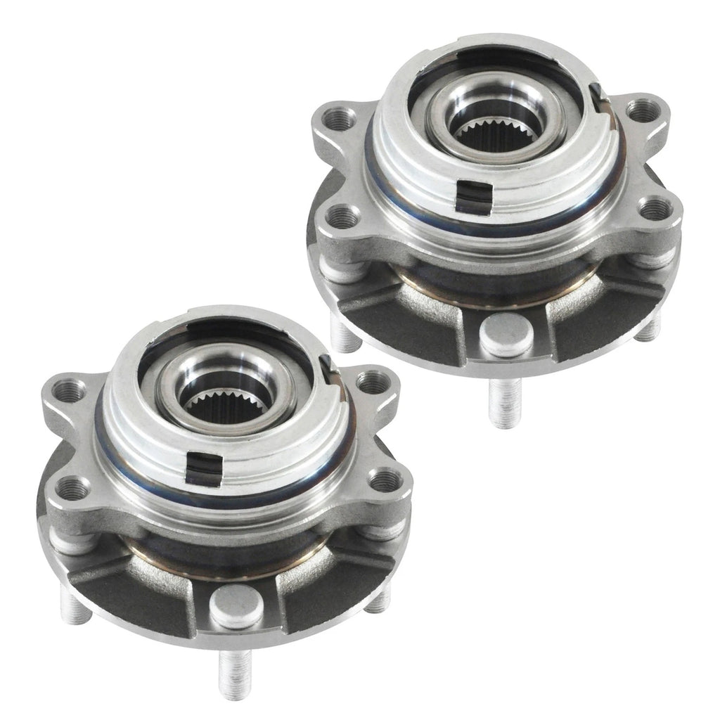 2X Front Wheel Hub Bearing Assembly 513310 for Nissan Murano (2003–2007) Quest (2004–2009)