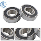 20Pcs 6203-2RS Ball Bearing for 17×40×12mm (Pre-Lubricated, Double Rubber Seals)