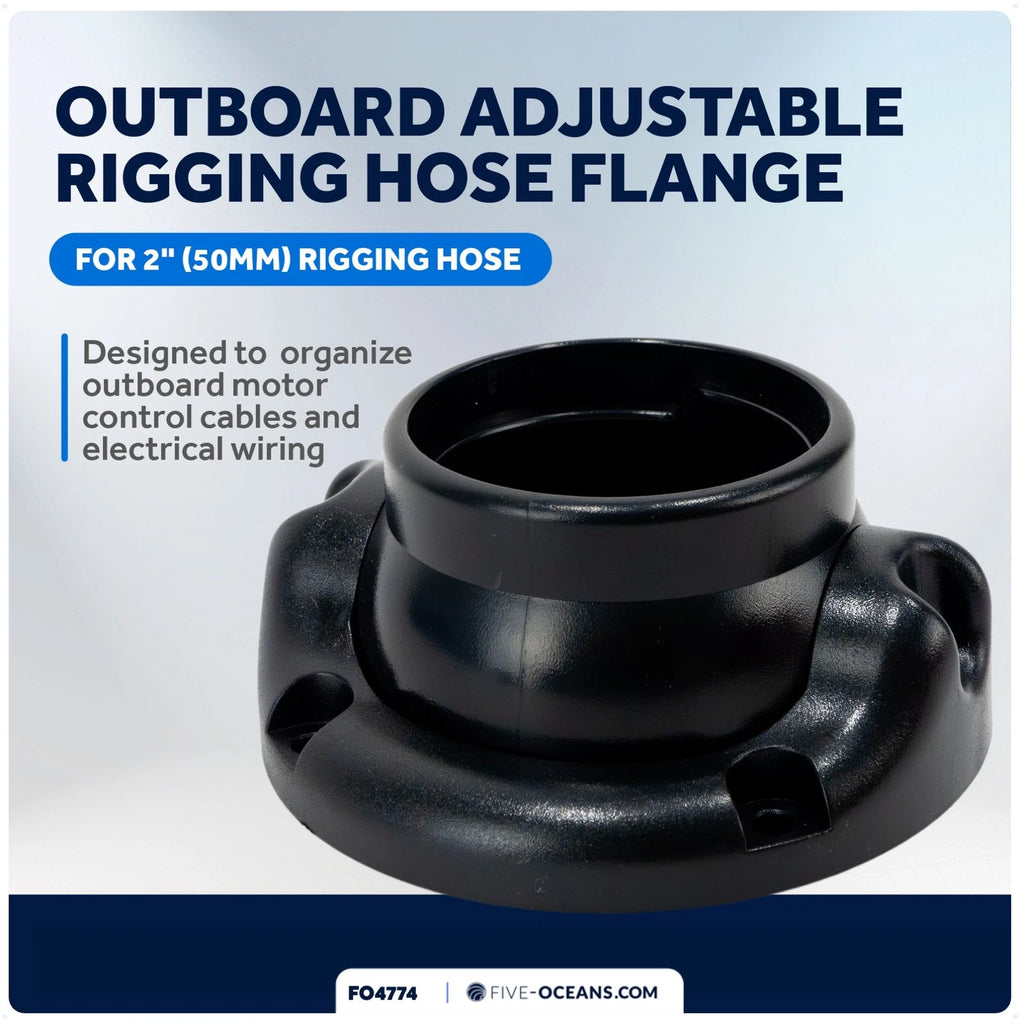 Adjustable Rigging Hose Flange for Outboard (2" Hose) - FO4774