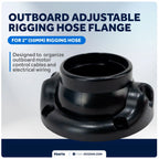 Adjustable Rigging Hose Flange for Outboard (2" Hose) - FO4774