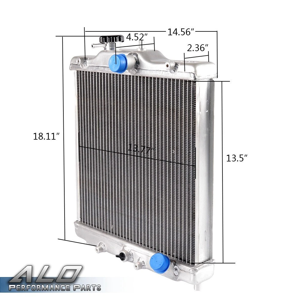 3 Row Aluminum Radiator for Honda Civic EG EK (1992–2000)