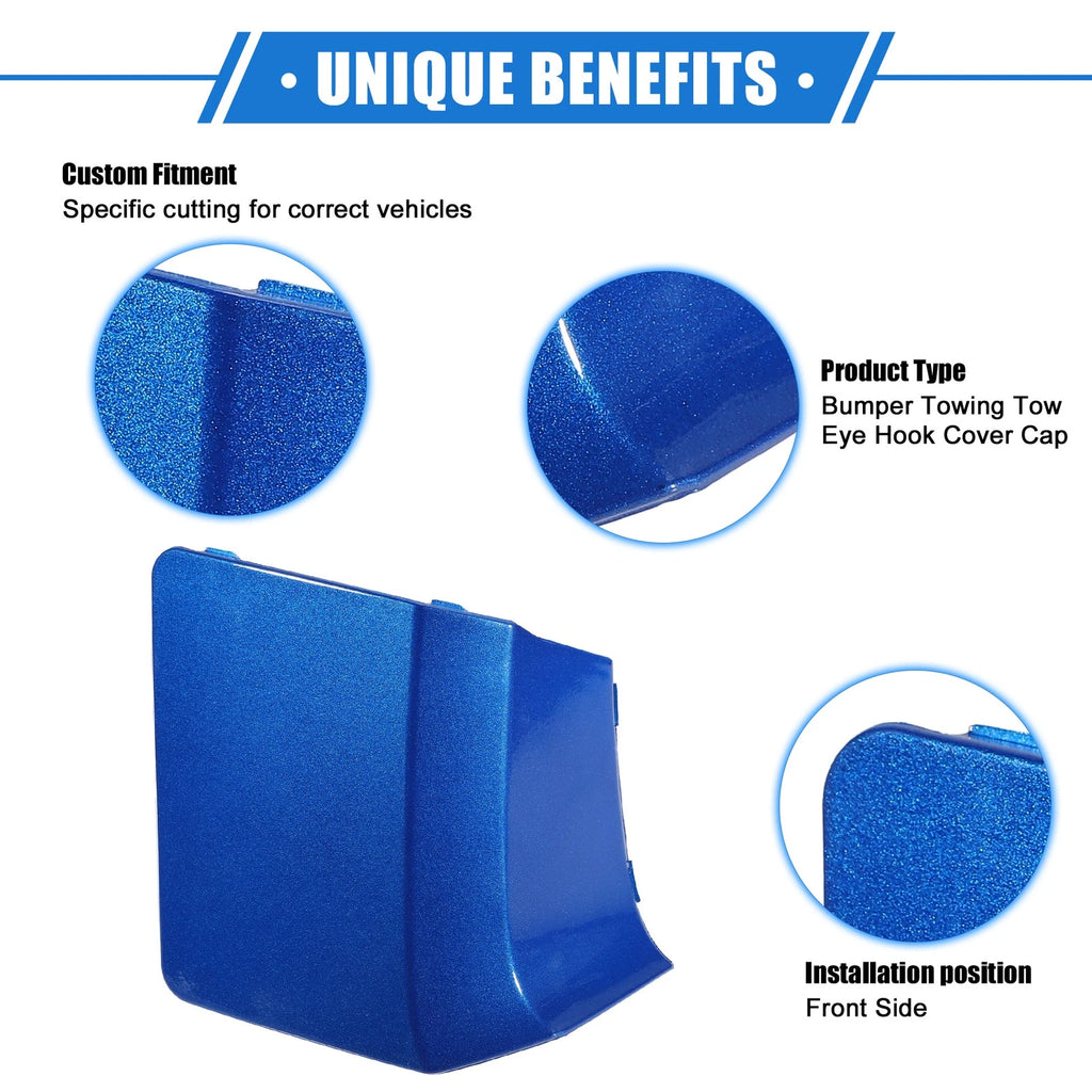 Tow Eye Hook Cover for Subaru Impreza (2010–2014) - Blue