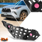 Front Right Bumper Cover Retainer Support Bracket for Toyota Highlander (2020–2023)