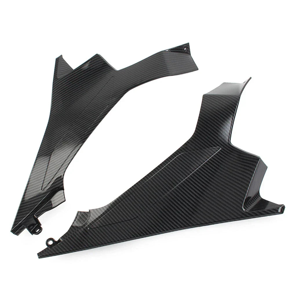 Carbon Fiber Gas Tank Side Cover Panel for Kawasaki Ninja 400 (2018-2020)
