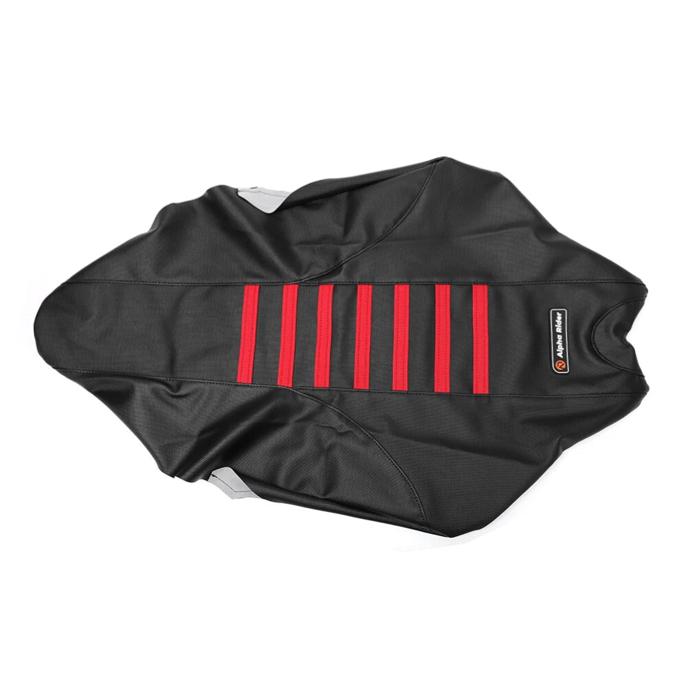 Seat Cover for Yamaha YFZ 450R (2009–2021) Black/Red Gripper
