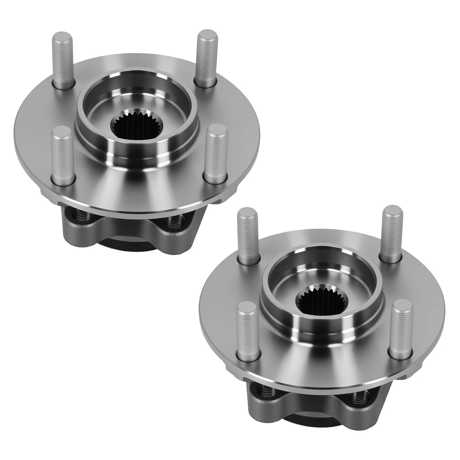 Set of 2 Front Wheel Hub Bearing Assemblies for Nissan Cube (2009-2014)