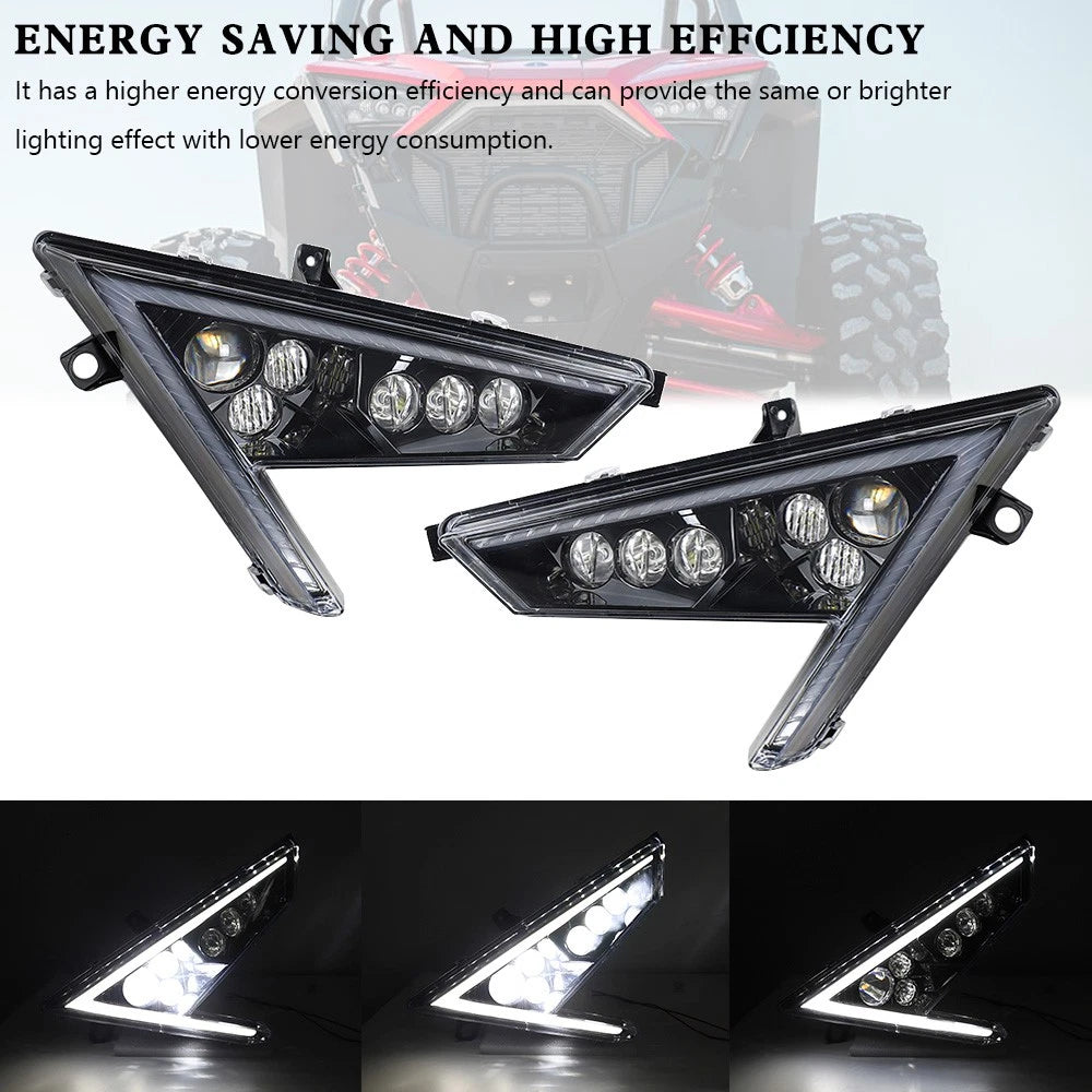 Set of 2 Front Signature Lights for Polaris RZR PRO XP (2020–2021) 2414538 2414539