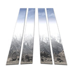 Chrome Pillar Post Covers 4Pc for Honda Crosstour (2010–2019)