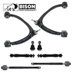 8pc Front Control Arms Sway Bars Tie Rods Kit for Chevy GMC