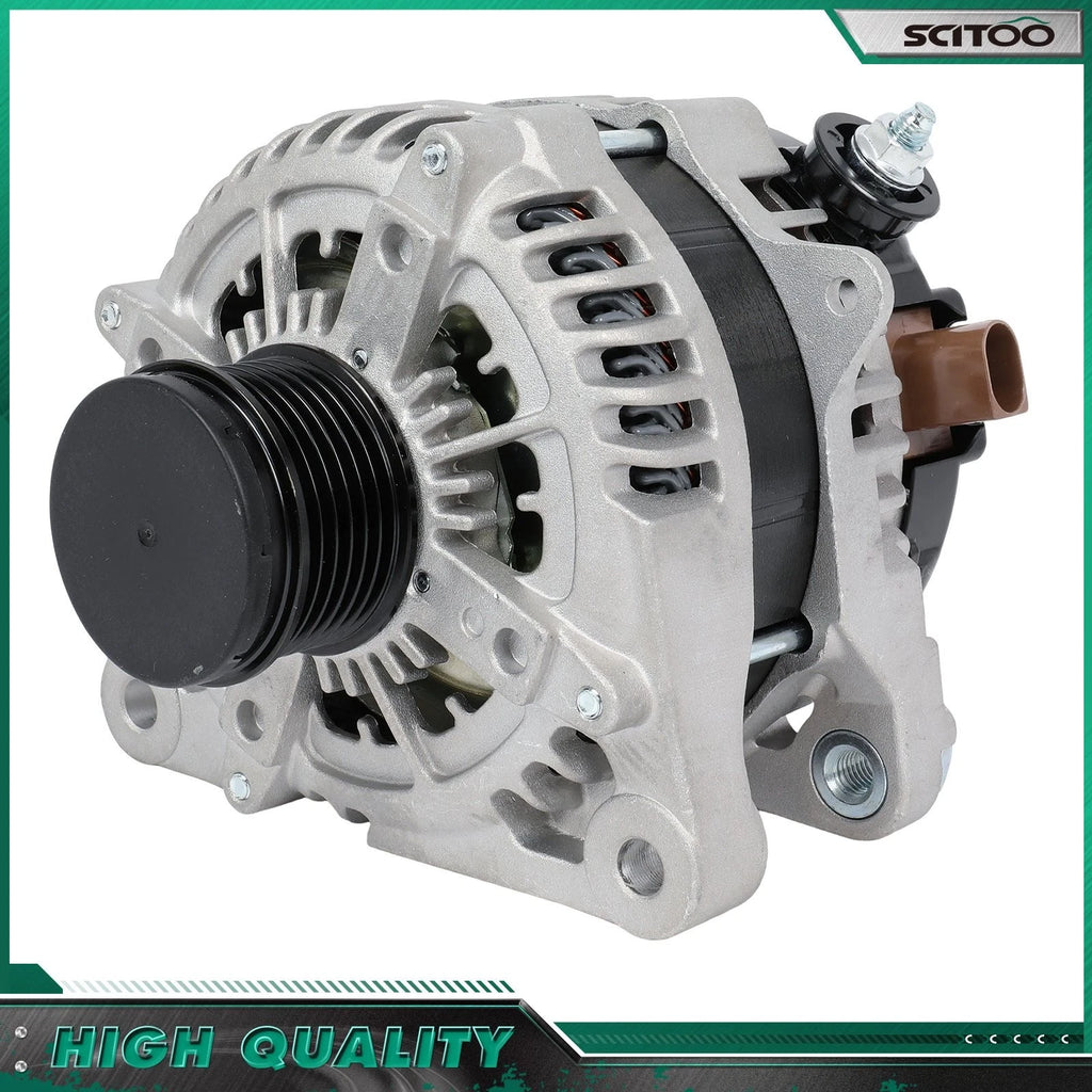 180A Alternator for Jaguar XJ V6 3.0L (2013–2016) 104210-6620 LRA04126