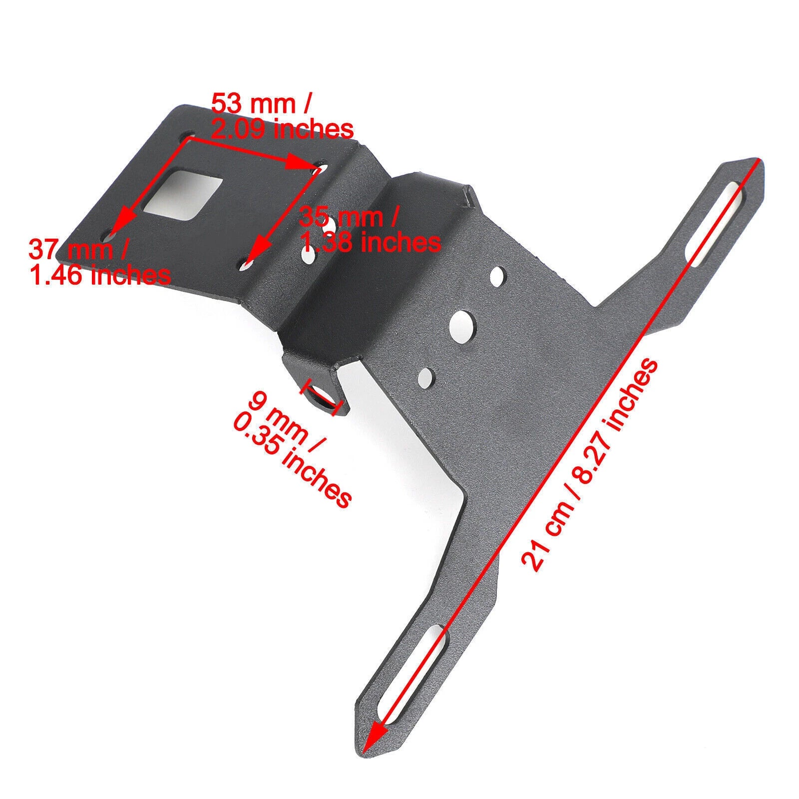 License Plate Holder Frame for Kawasaki ZX-6R (2019–2021) T9