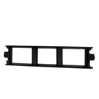 Front Center Bumper Trim Replacement Textured Polypropylene for Toyota (2005–2015)