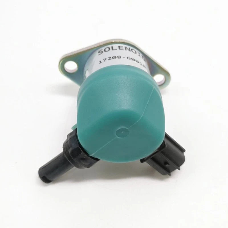 Fuel Stop Solenoid 17208-60016 for Kubota B2710 B2910 B3030 B7510 B7610 B7800 (2000–2008)