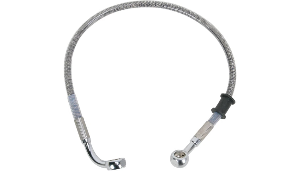 Drag Specialties Standard Length Rear Stainless Steel Brake Line Kit for Harley