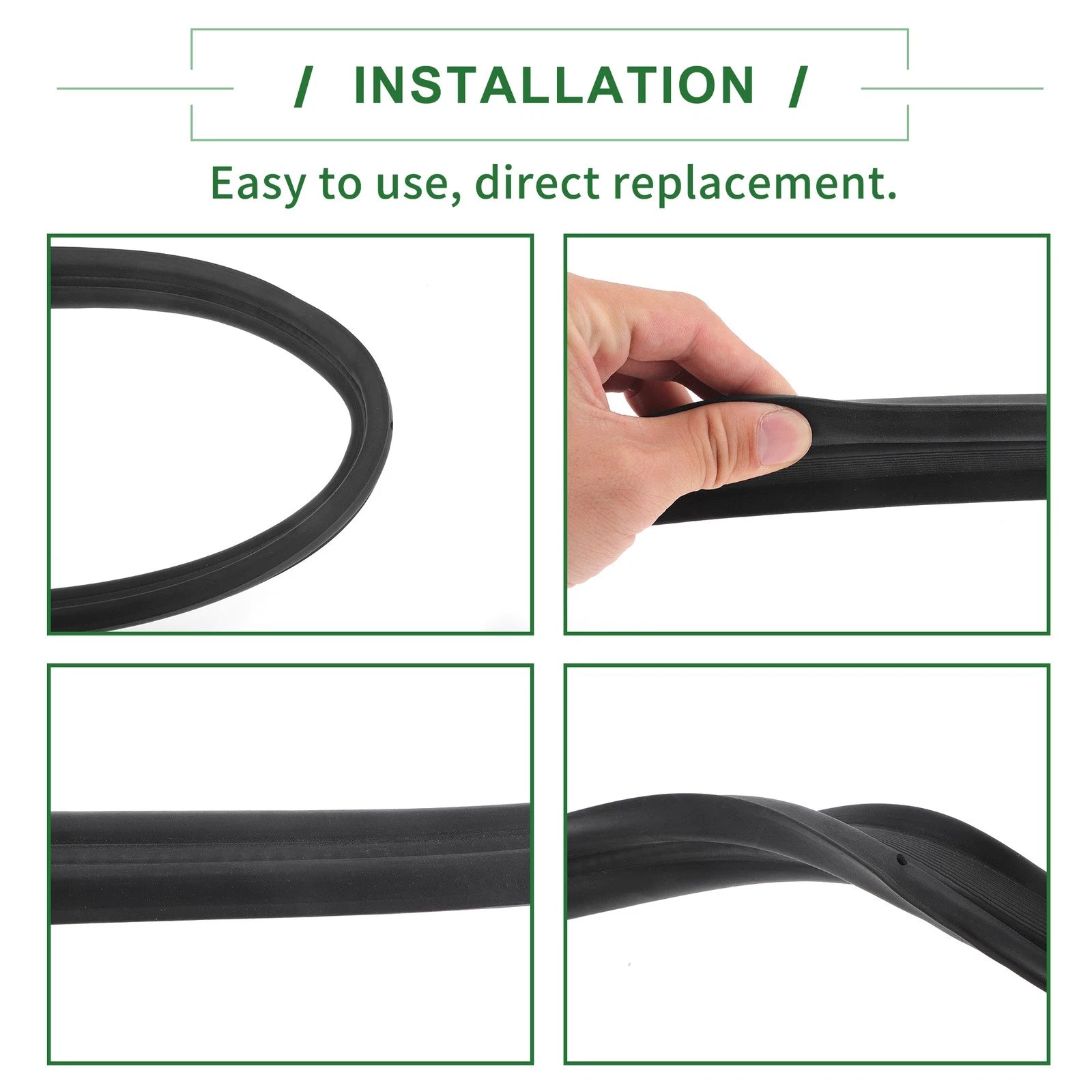 1pc Rear Trunk Weatherstrip Seal No.74865SDAA10 for Honda Accord (2003–2007)